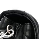 Calfskin Y Quilted Monogram Toy Loulou Crossbody Bag Black