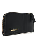 Nappa La Medusa Studded Zip Pouch Card Holder Black