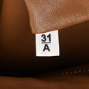 Soft Calfskin Large Aimee Shoulder Bag Caramel