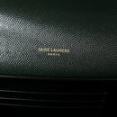 Grain De Poudre Monogram Cassandra Chain Wallet Dark Green