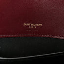 Lambskin Chevron Quilted Small LouLou Rouge Cabernet