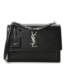 Calfskin Medium Monogram Sunset Black