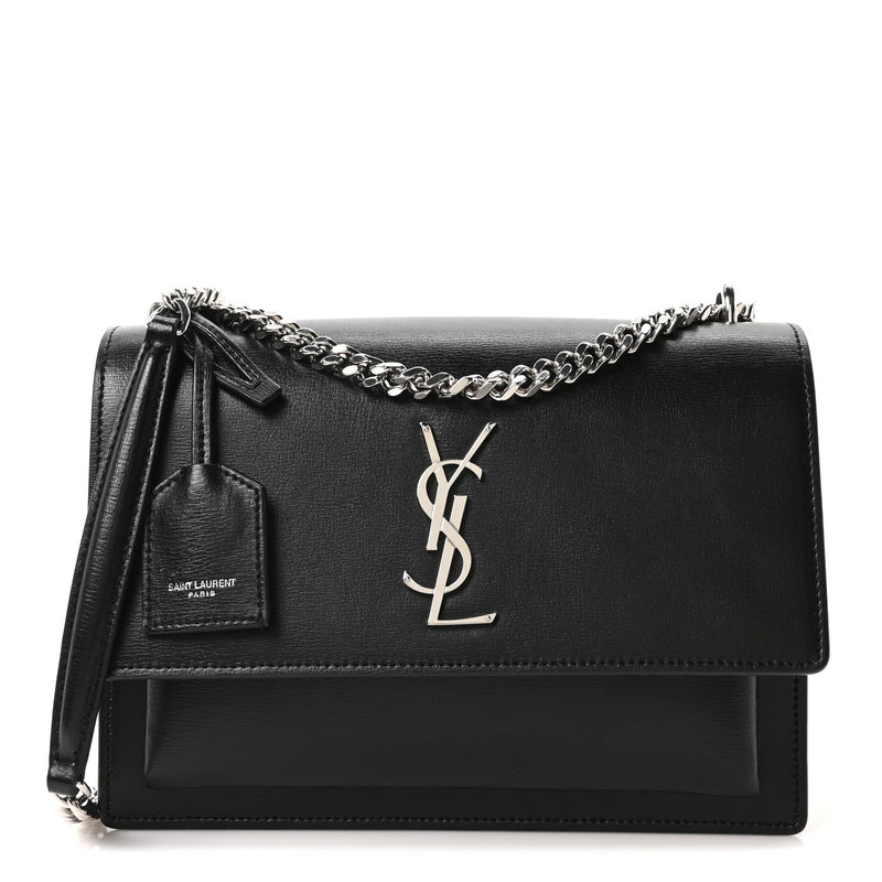 Calfskin Medium Monogram Sunset Black