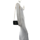 Grain De Poudre Small Monogram Kate Satchel Black