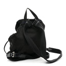 Tessuto Nylon Vela Cinch Backpack Black