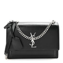 Calfskin Medium Monogram Sunset Black