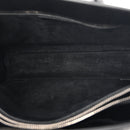Calfskin Crocodile Embossed Small Sac de Jour Black