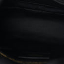 Lambskin Quilted Toy Loulou Puffer Monogram Chain Satchel Black