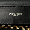 Calfskin Y Quilted Monogram Small Loulou Chain Satchel Black