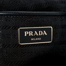 Tessuto Nylon Saffiano Small Backpack Black