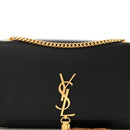 Grain De Poudre Medium Classic Monogram Kate Tassel Satchel Black