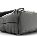 Lambskin Quilted Toy Loulou Puffer Monogram Chain Satchel Fog