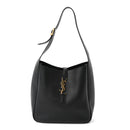 Smooth Calfskin Small Le 5 A 7 Soft Hobo Black