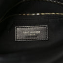 Lambskin Quilted Toy Loulou Puffer Monogram Chain Satchel Black