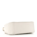 Soft Calfskin Diagramme Camera Bag White
