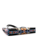 Canvas Underwater Medusa Tote Black Multicolor