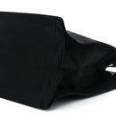 Linen Calfskin Rive Gauche Tote Black