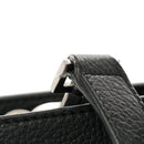 Grained Calfskin Baby Sac De Jour Souple Black