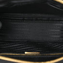 Re-Nylon Saffiano Medium Re-Edition 1978 Two Handle Bag Black
