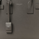 Grained Calfskin Baby Sac De Jour Fog