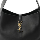 Supple Calfskin Large Le 5 A 7 Soft Hobo Black