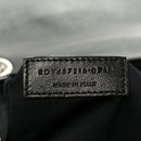 Calfskin Y Quilted Monogram Medium Loulou Chain Satchel Black