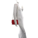 Calfskin Medium Monogram Sunset Rouge Eros