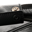 Tessuto Nylon Saffiano Carry On Travel Bag Black