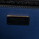 Saffiano Lux Medium Promenade Tote Bluette