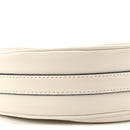 Soft Calfskin Small Arque Shoulder Bag White