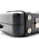 Matte Aluminum Personal Cross-Body Bag Black