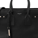 Grained Calfskin Small Supple Sac De Jour Black