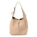 Smooth Calfskin Small Le 5 A 7 Soft Hobo Sea Salt