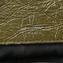 Crinkled Lambskin Matelasse Monogram Baby Niki Chain Satchel Seawood