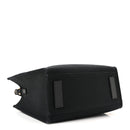 Canvas Calfskin La Medusa Small Tote Black