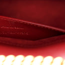 Smooth Calfskin Medium Classic Monogram Kate Tassel Satchel Lipstick Red
