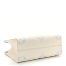 Empreinte Monogram Giant Onthego PM Latte Candy Blue