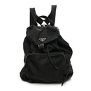 Tessuto Nylon Vela Cinch Backpack Black