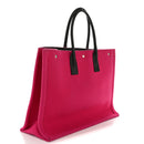 Wool Rive Gauche Tote Fuchsia