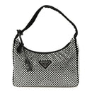 Satin Crystal Mini Re-Edition 2000 Bag Cristal