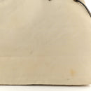 Tessuto Nylon Saffiano Shopping Tote White