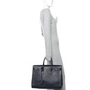 Calfskin Large Sac de Jour Carryall Navy Blue