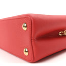 LV X TM Taurillon Cerises Capucines BB Rouge