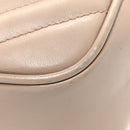 Calfskin Matelasse Monogram Lou Camera Bag Dark Beige