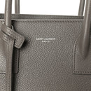 Grained Calfskin Baby Sac De Jour Taupe