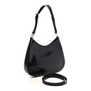 Spazzolato Large Cleo Adjustable Strap Shoulder Bag Black