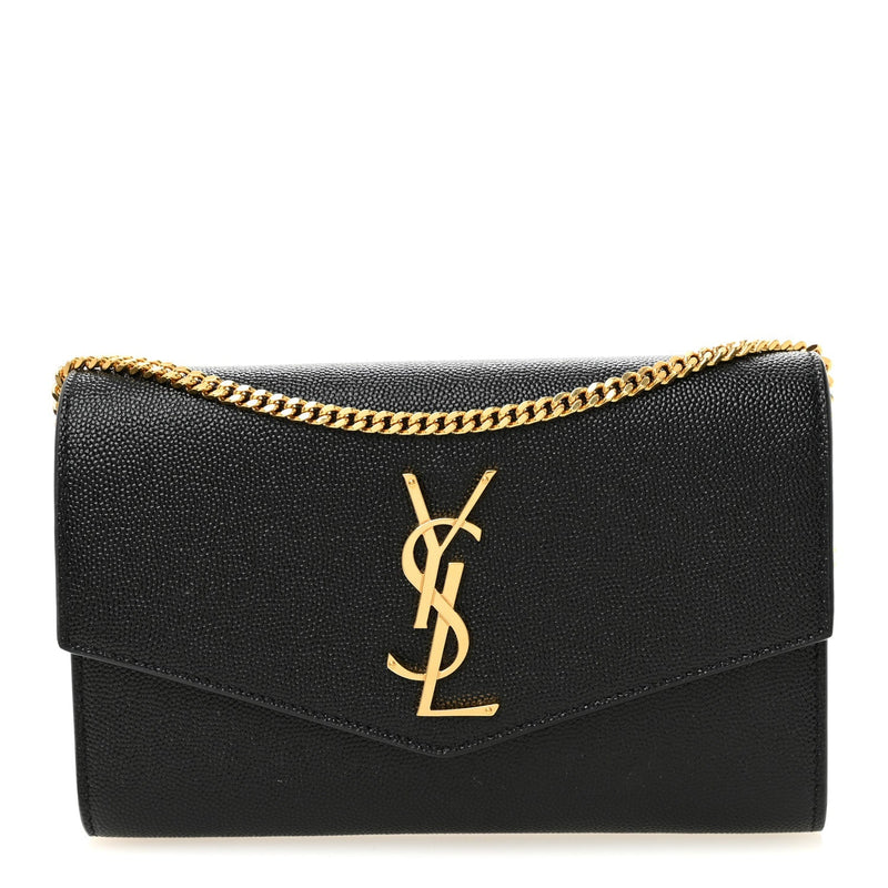 Grain de Poudre Uptown Chain Wallet Black