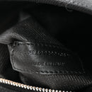 Linen Calfskin Rive Gauche Tote Black