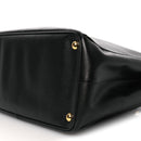 Saffiano Large Galleria Double Zip Tote Black