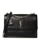 Calfskin Large Monogram Sunset Black